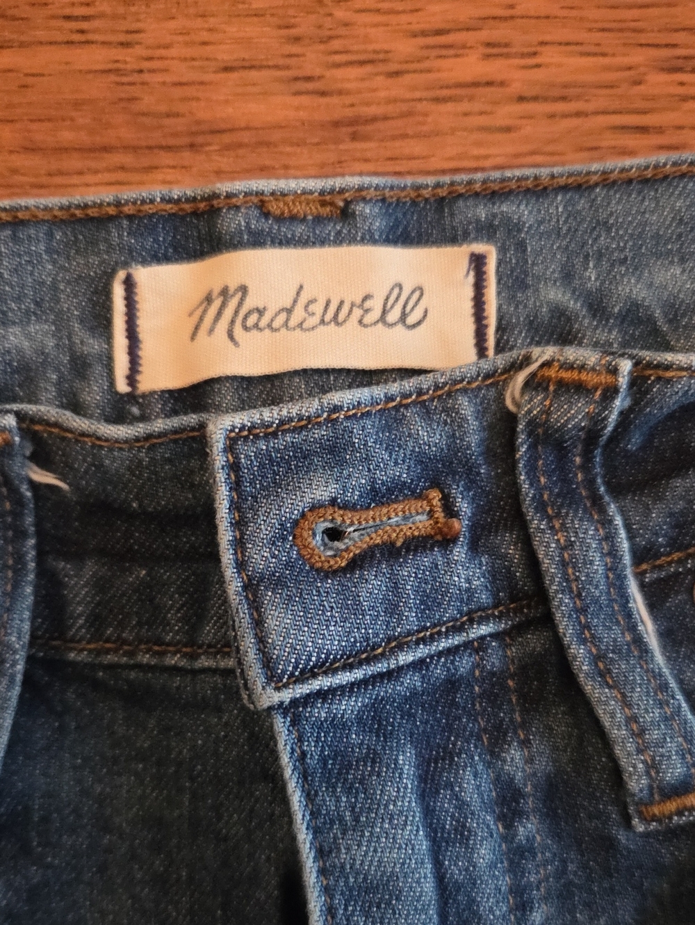 Madewell Ladies Classic Indigo Slim Jeans